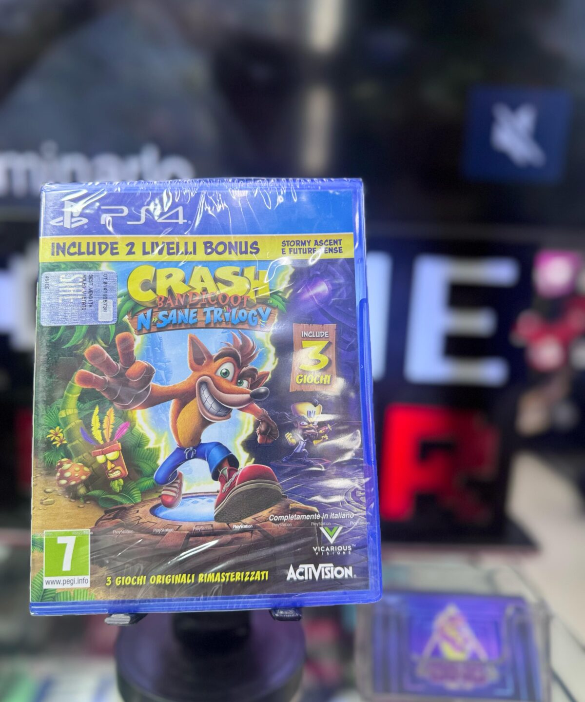 Crash Bandicoot N.Sane Trilogy Ps4