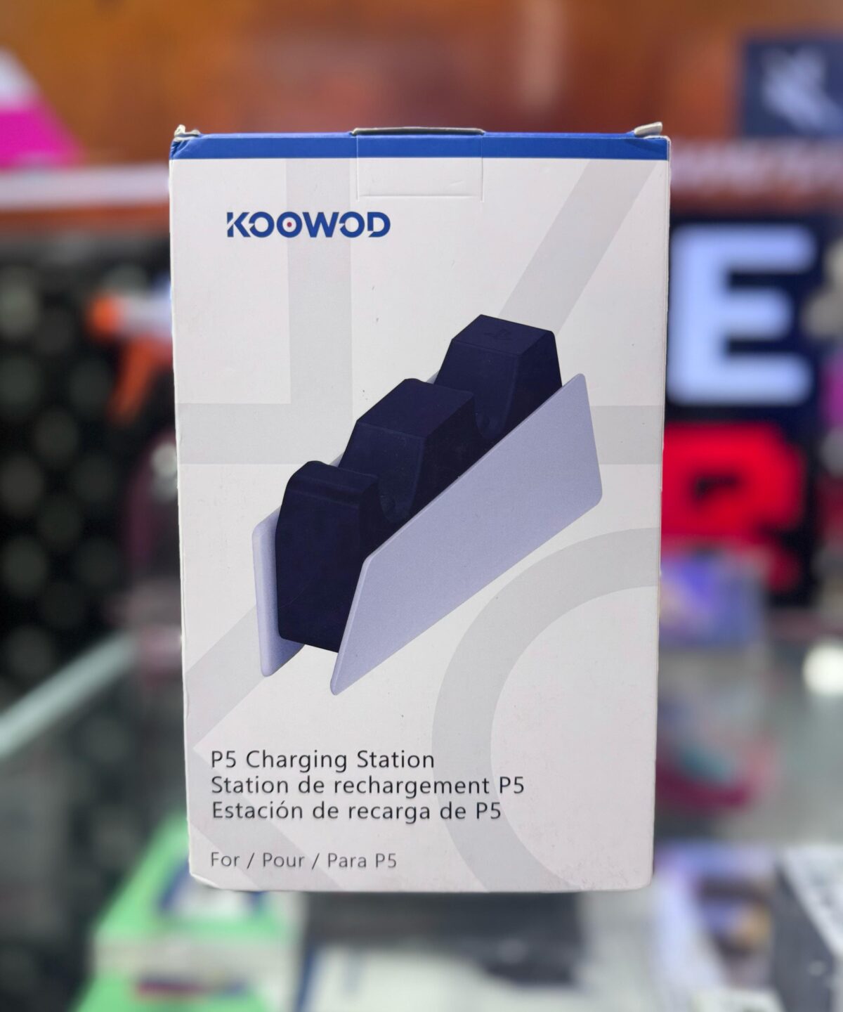 Base cargador controles Ps5  genérica