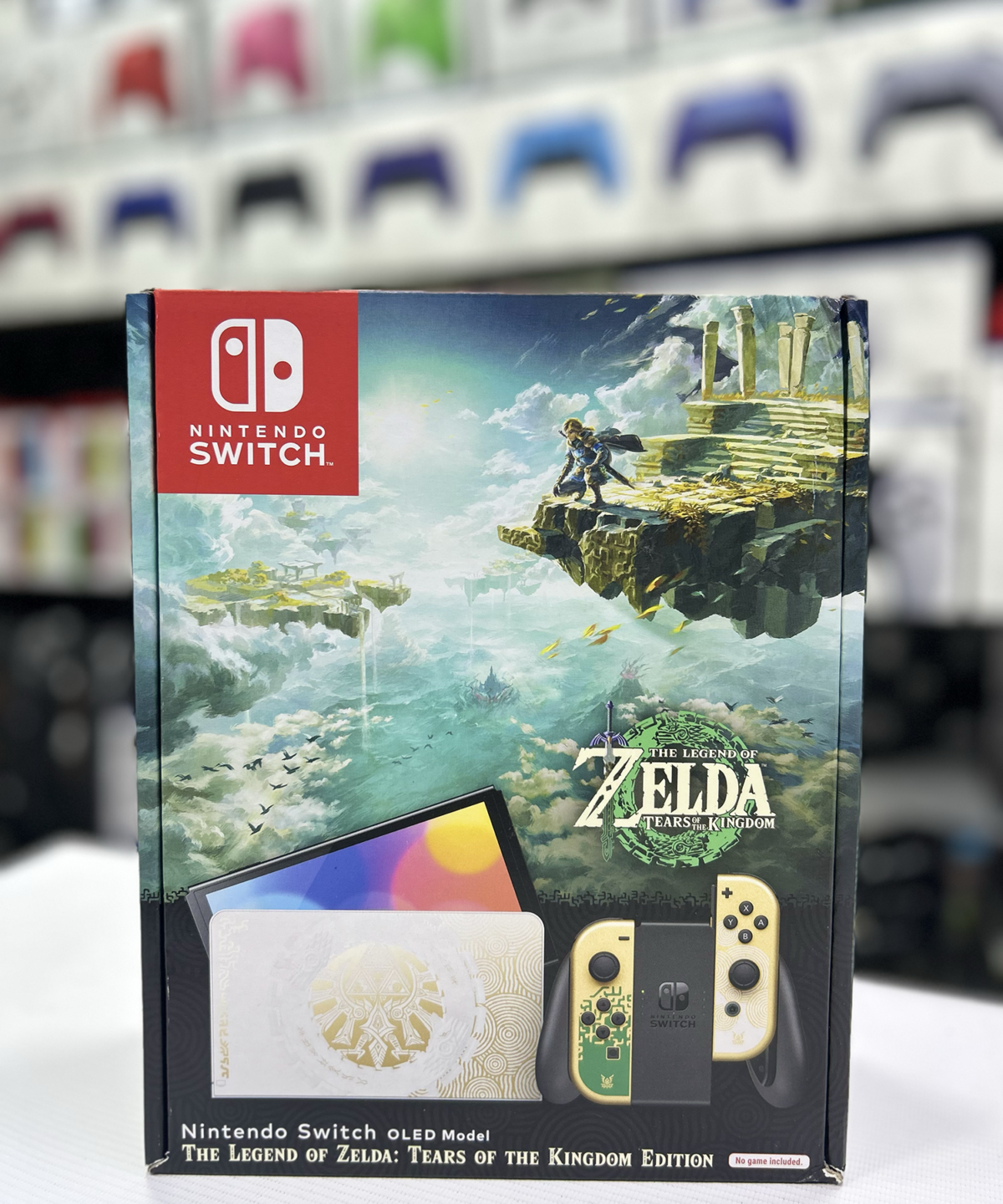 Nintendo switch oled edición Zelda