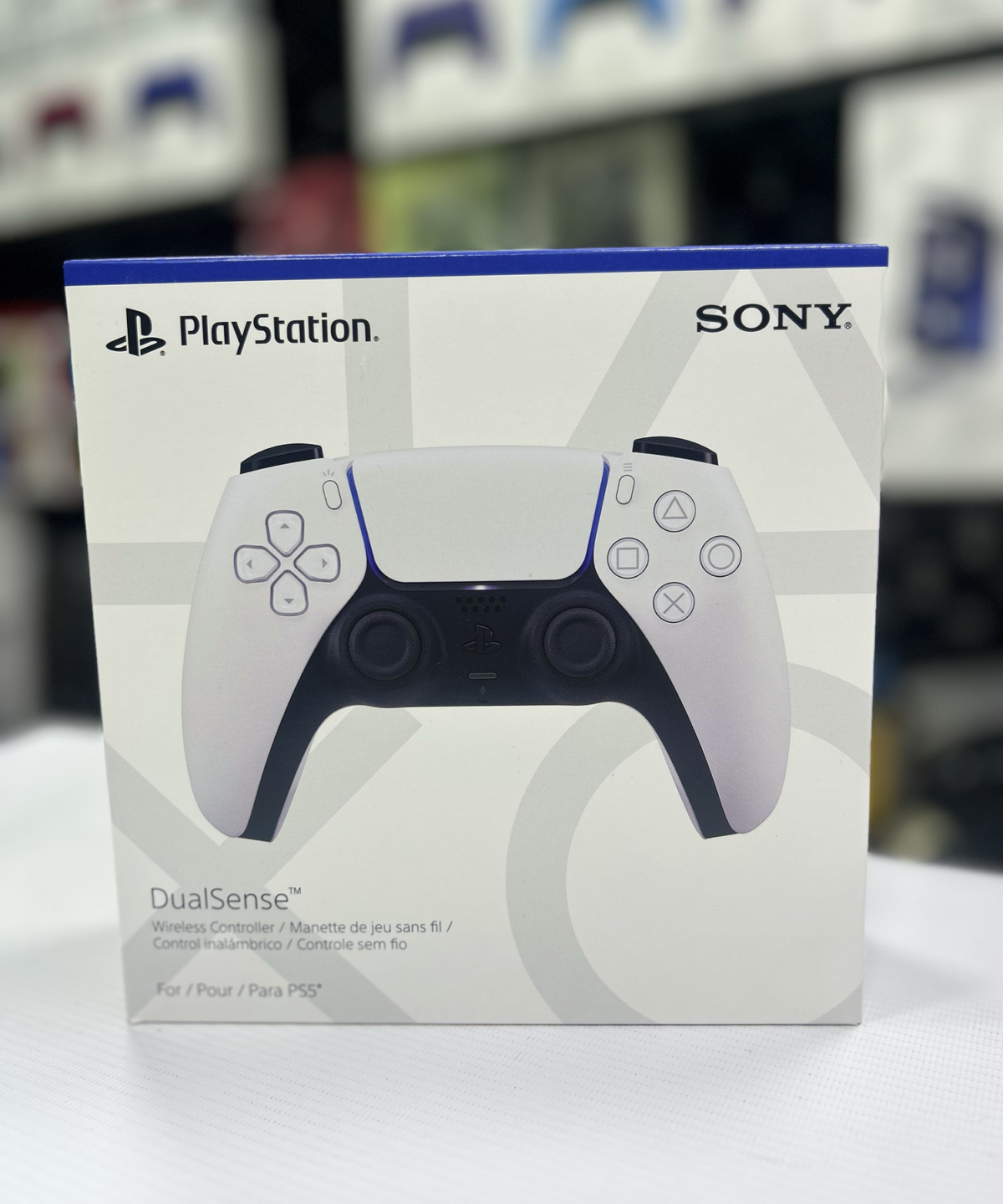 Control Ps5 inalámbrico DualSense Blanco