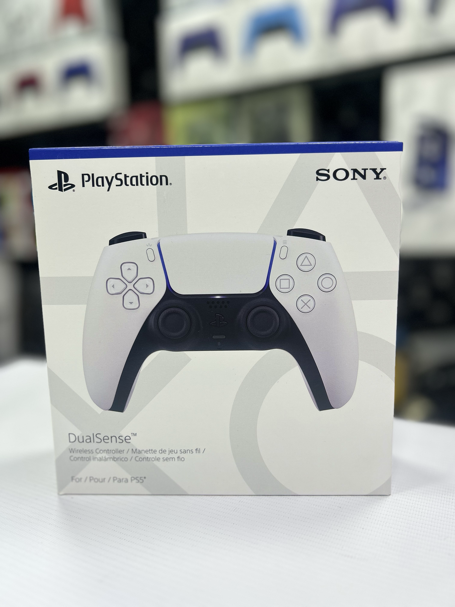Control Ps5 inalámbrico DualSense Blanco