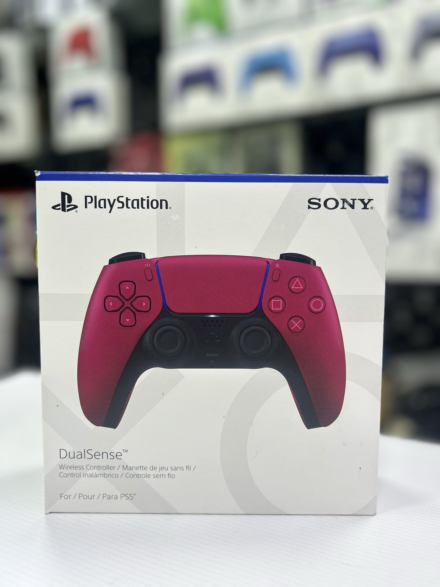 Control Ps5 inalámbrico DualSense Rojo