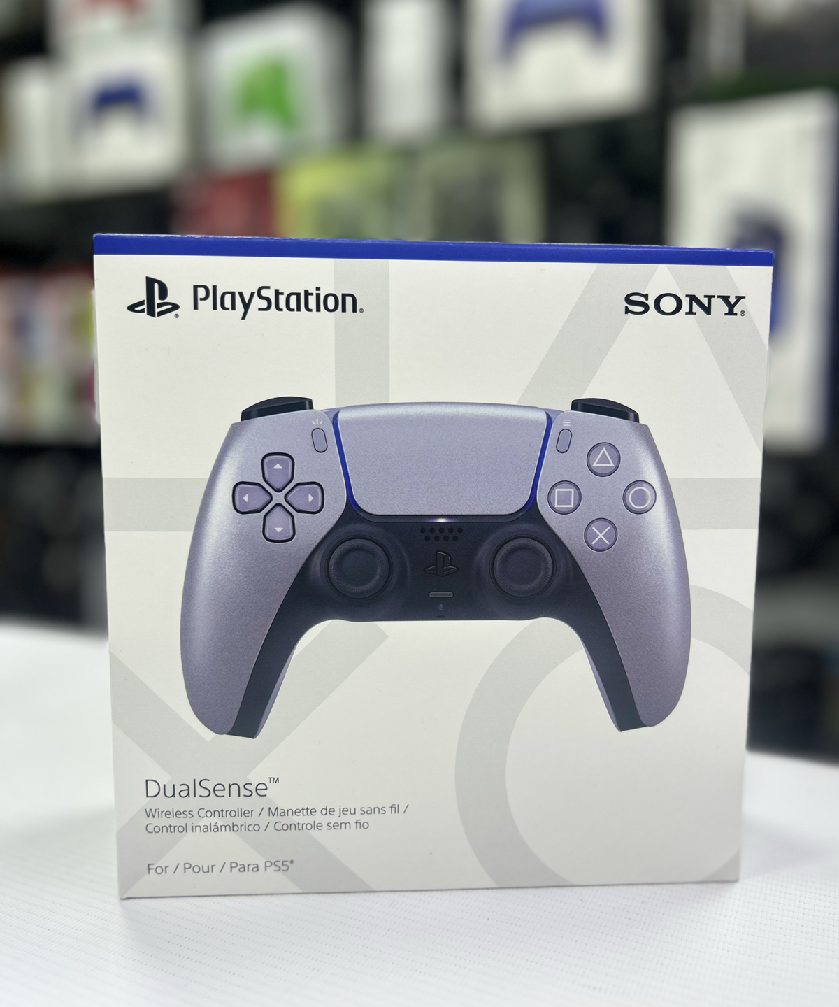 Control Ps5 inalámbrico DualSense Silver