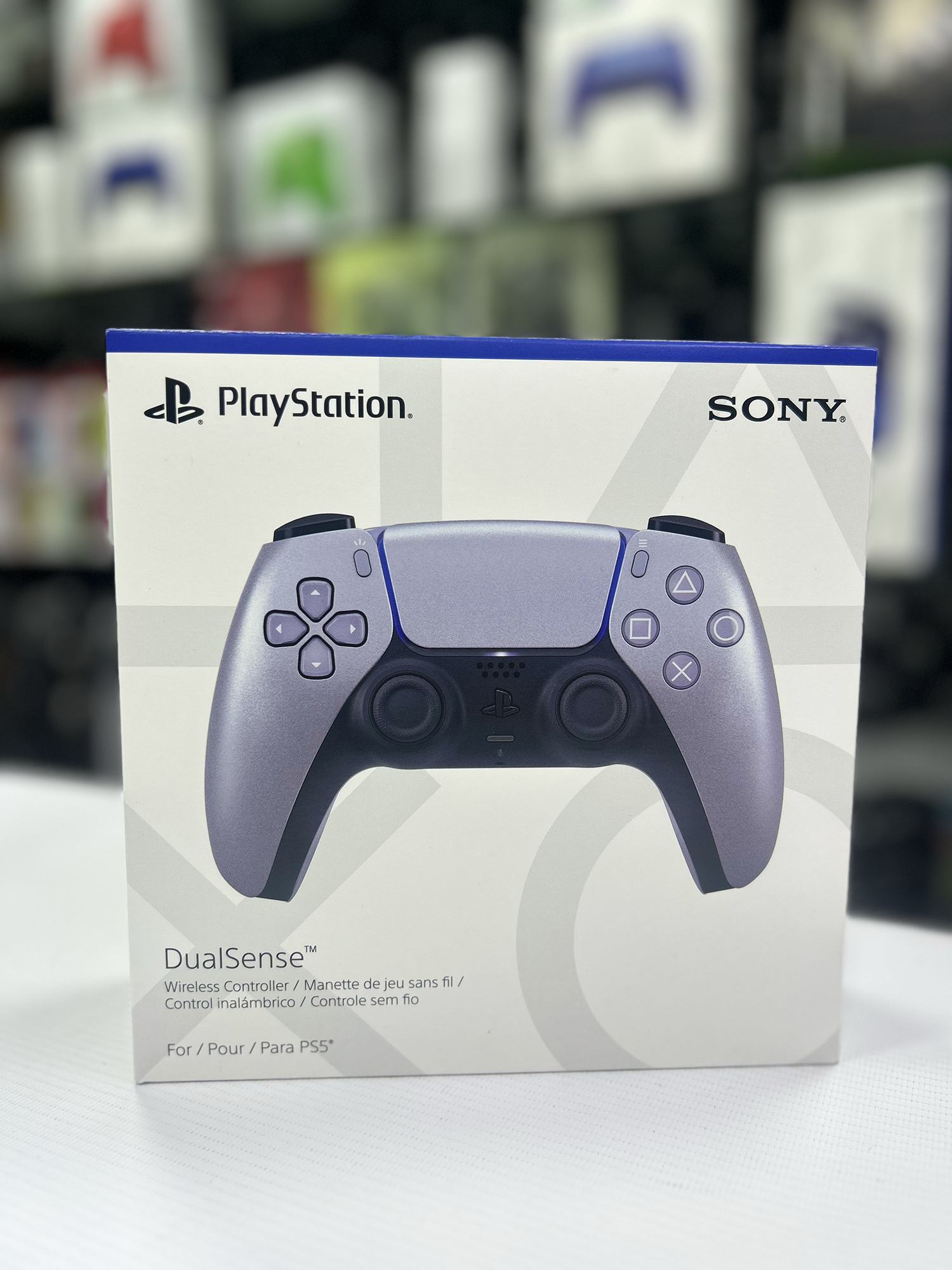 Control Ps5 inalámbrico DualSense Silver