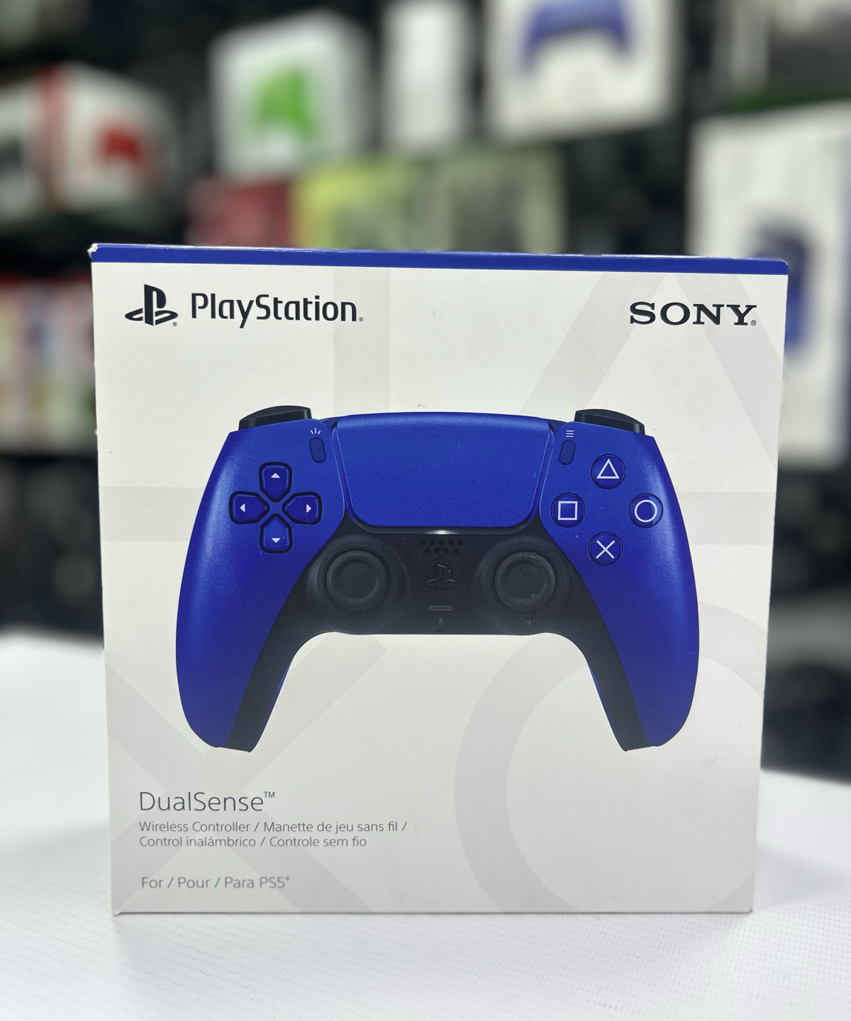 Control Ps5 inalámbrico DualSense Azul Cobalto