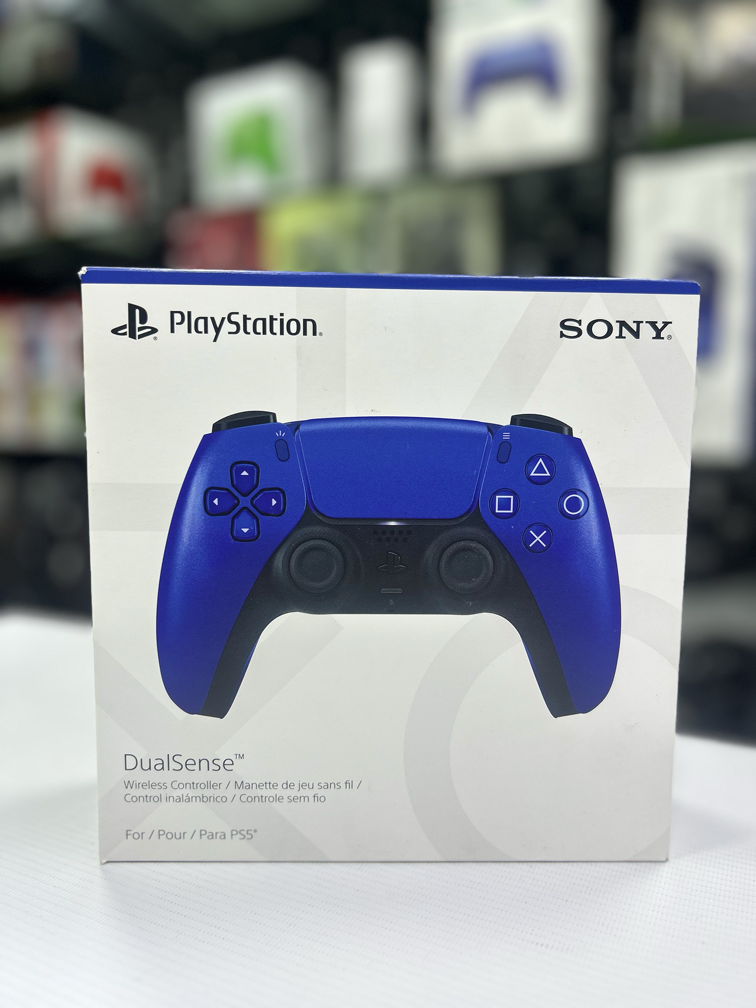 Control Ps5 inalámbrico DualSense Azul Cobalto